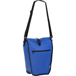 vidaXL Fietstas Blauw 32,5 x 17 x 57 cm Polyester