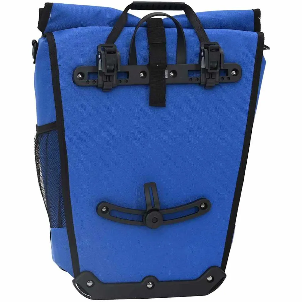 vidaXL Fietstas Blauw 34 x 16 x 59 cm Polyester