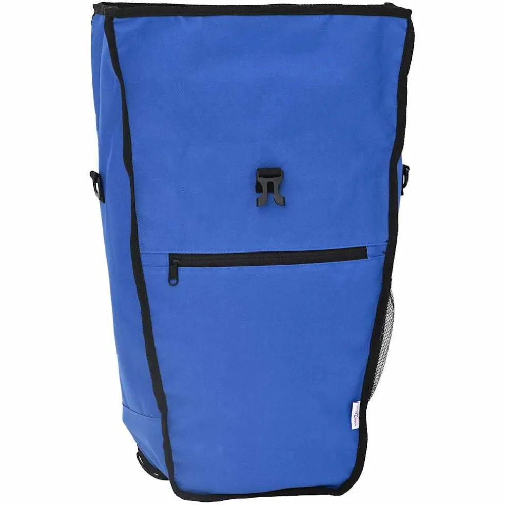 vidaXL Fietstas Blauw 34 x 16 x 59 cm Polyester