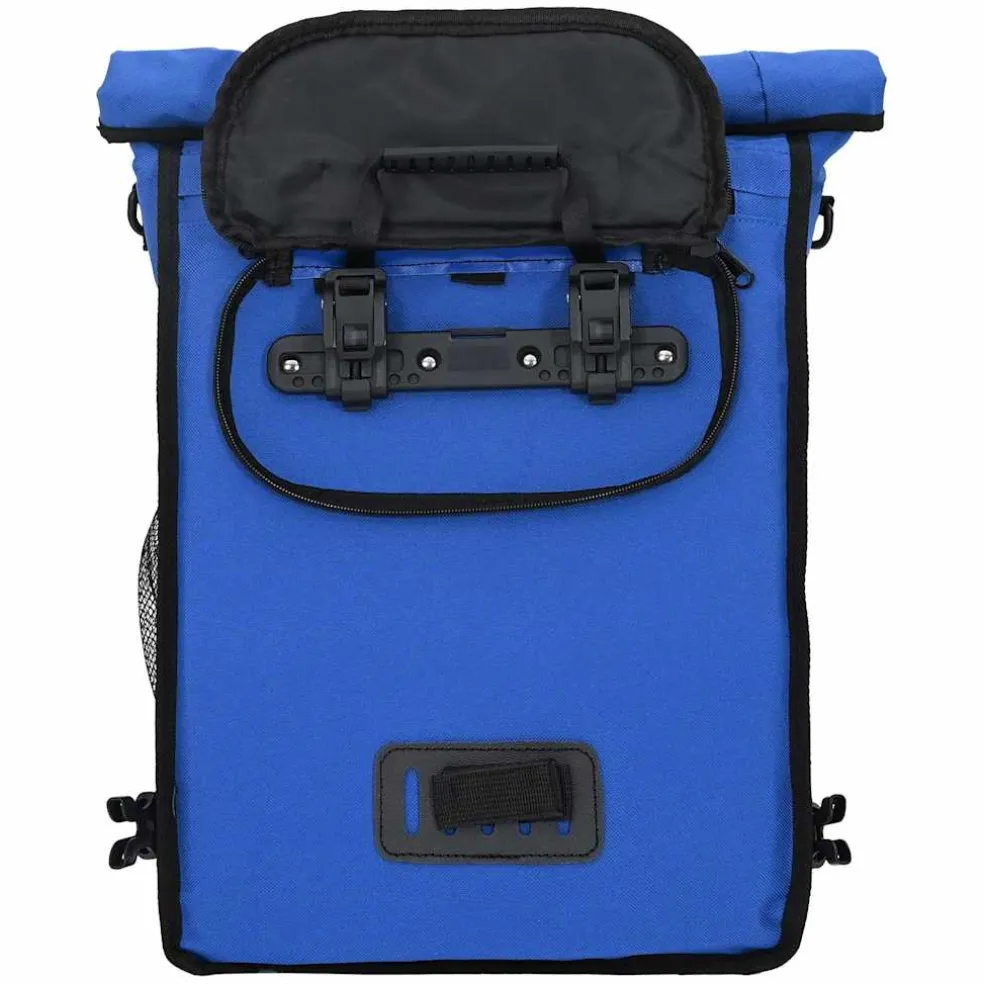 vidaXL Fietstas Blauw 31 x 13 x 58 cm Polyester