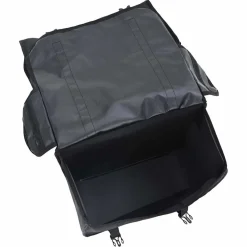 vidaXL Fietstas Grijs en zwart 31,5 x 15,5 x 40 cm Polyester