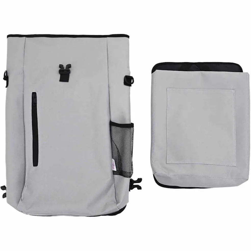 vidaXL Fietstas Grijs 31 x 13 x 58 cm Polyester