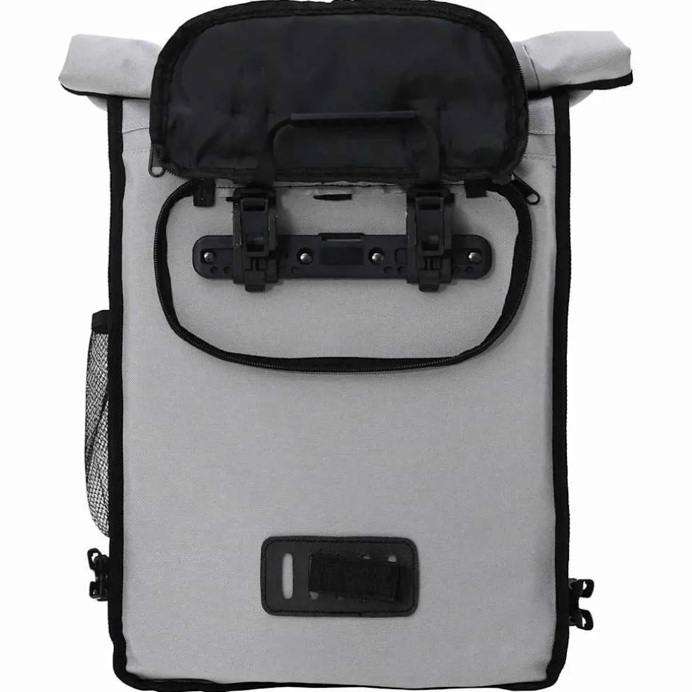 vidaXL Fietstas Grijs 31 x 13 x 58 cm Polyester