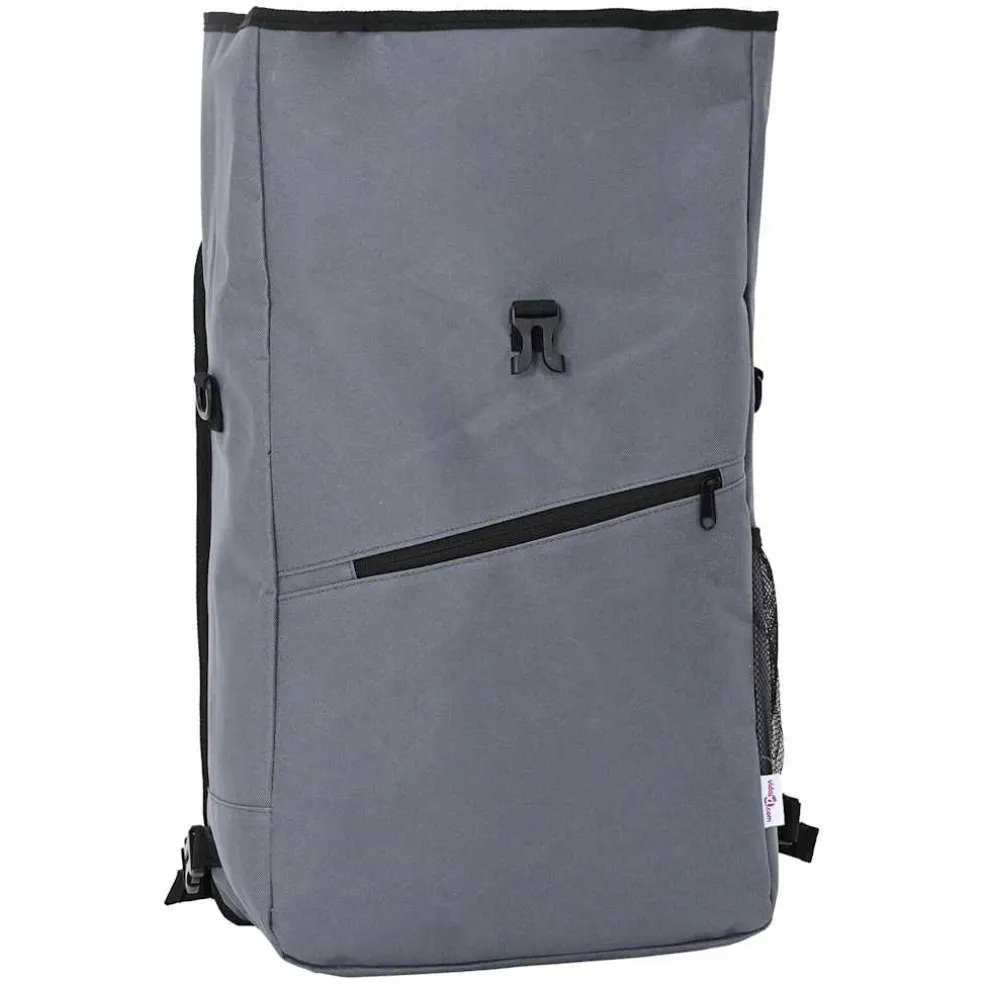 vidaXL Fietstas Grijs 33 x 16 x 60 cm Polyester