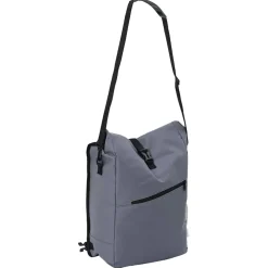 vidaXL Fietstas Grijs 33 x 16 x 60 cm Polyester