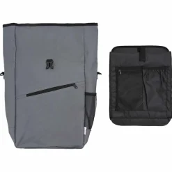 vidaXL Fietstas Grijs 33 x 16 x 60 cm Polyester