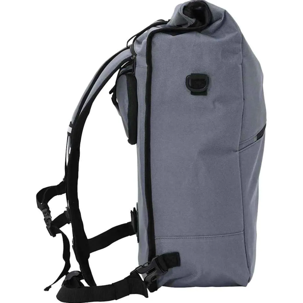 vidaXL Fietstas Grijs 33 x 16 x 60 cm Polyester