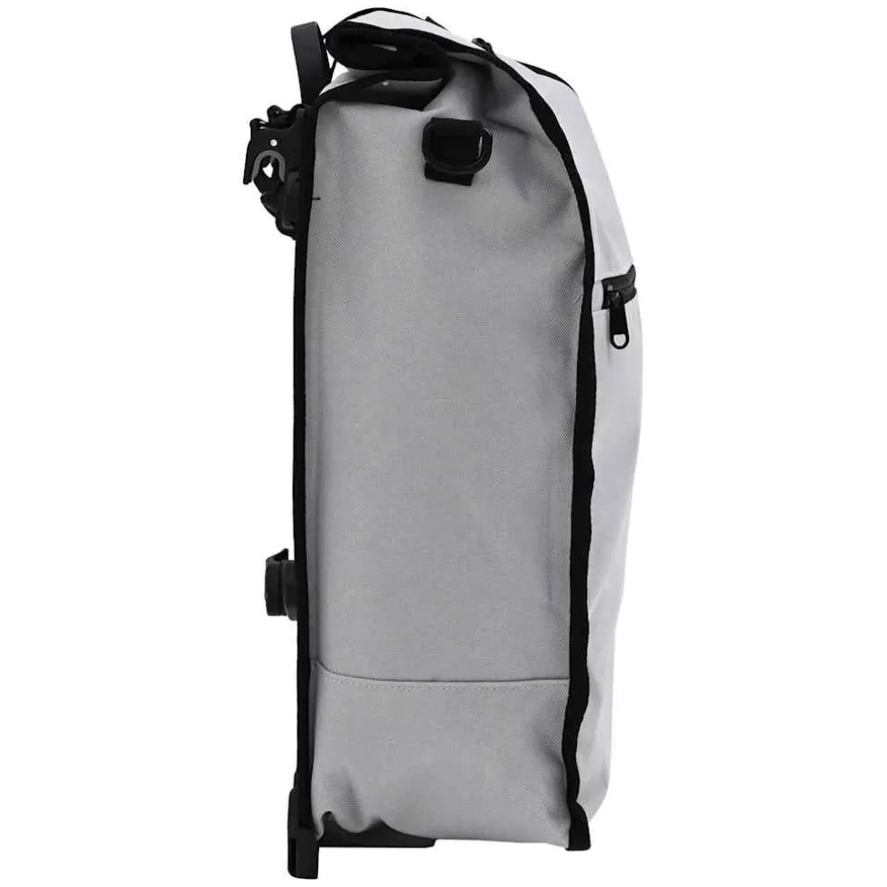 vidaXL Fietstas Grijs 34 x 16 x 59 cm Polyester