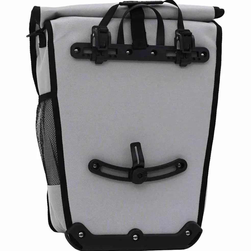 vidaXL Fietstas Grijs 34 x 16 x 59 cm Polyester