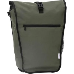 vidaXL Fietstas Olijfgroen 34 x 16 x 59 cm Polyester