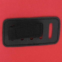 vidaXL Fietstas Rood 31 x 13 x 58 cm Polyester