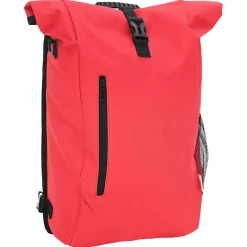 vidaXL Fietstas Rood 31 x 13 x 58 cm Polyester