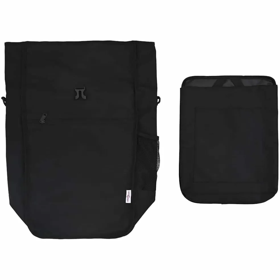 vidaXL Fietstas Zwart 34 x 16 x 59 cm Polyester