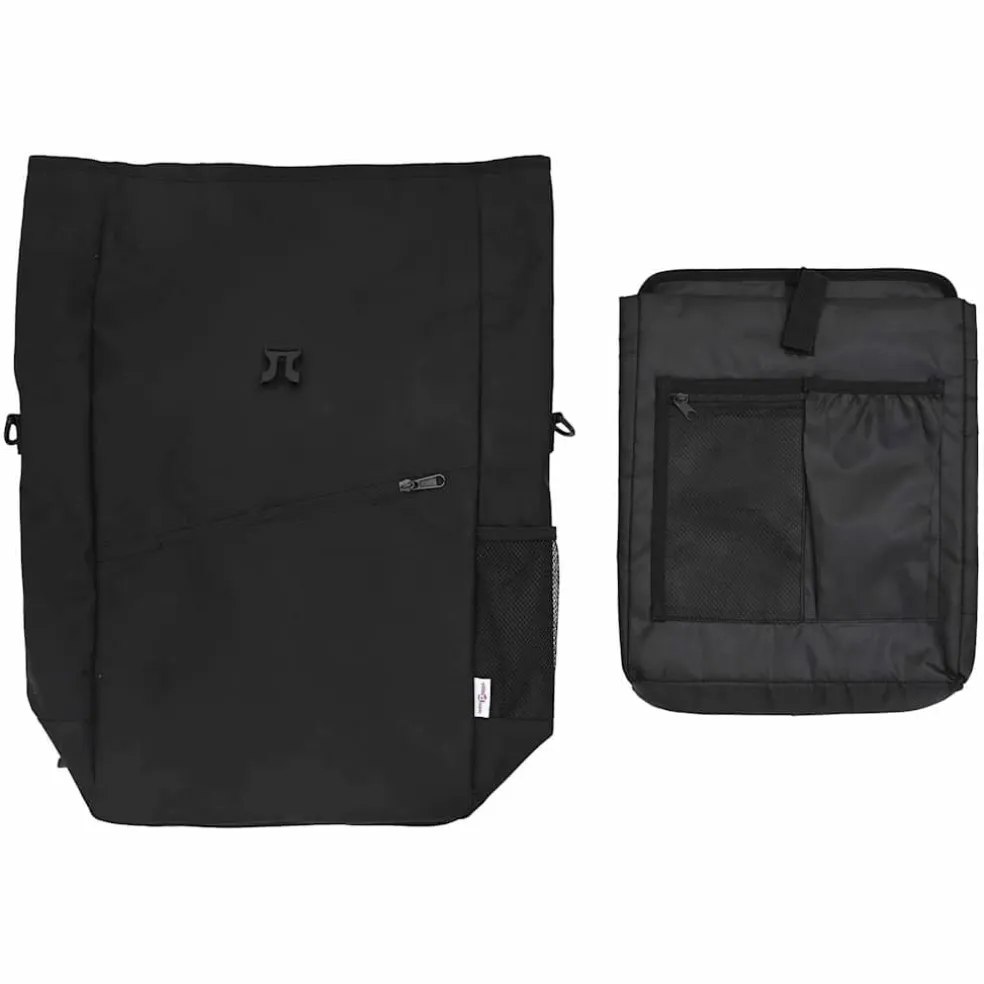 vidaXL Fietstas Zwart 33 x 16 x 60 cm Polyester