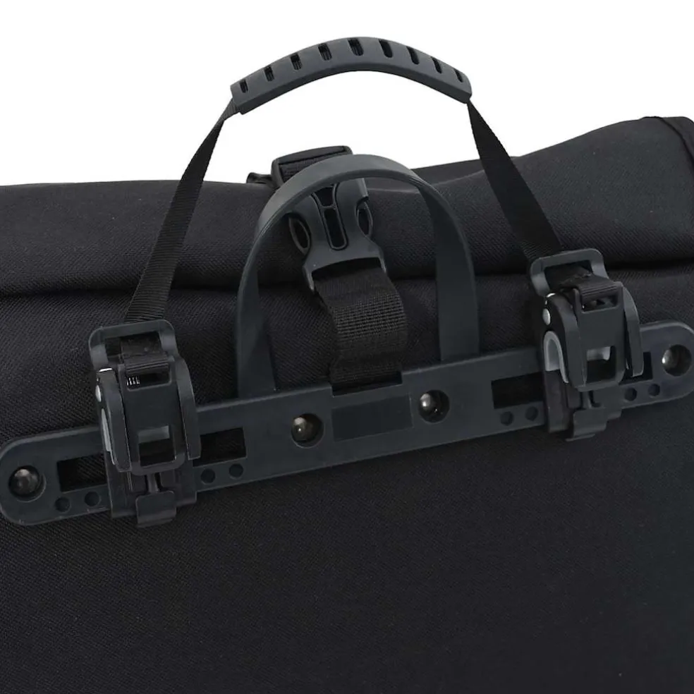 vidaXL Fietstas Zwart 32,5 x 17 x 57 cm Polyester