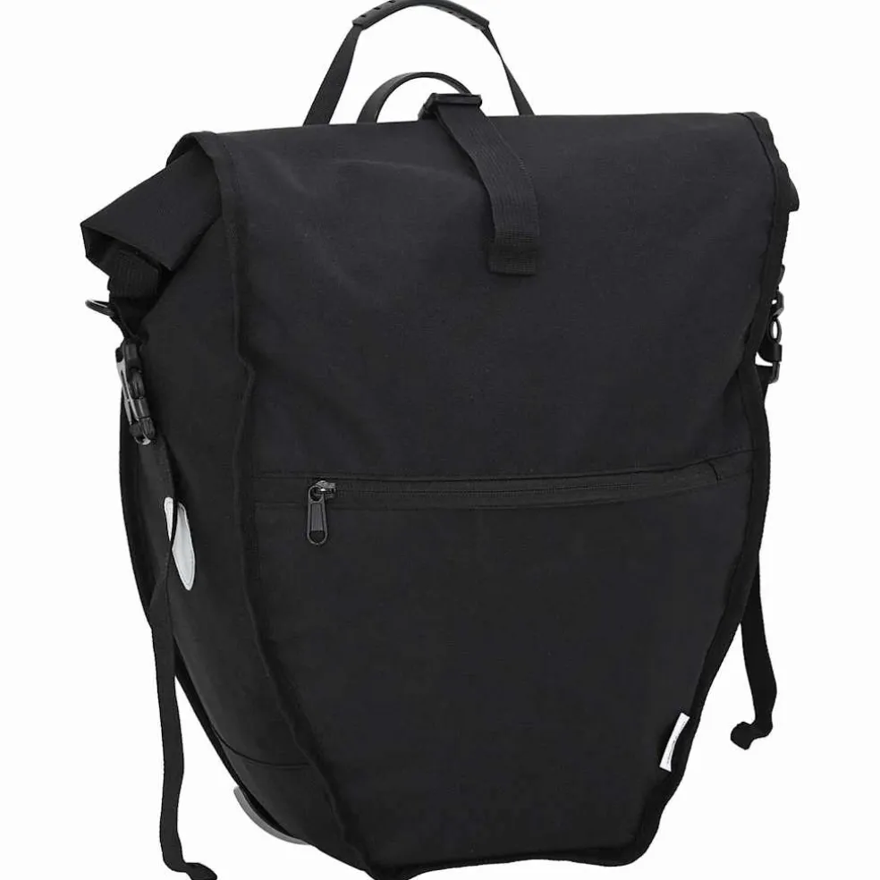 vidaXL Fietstas Zwart 32,5 x 17 x 57 cm Polyester