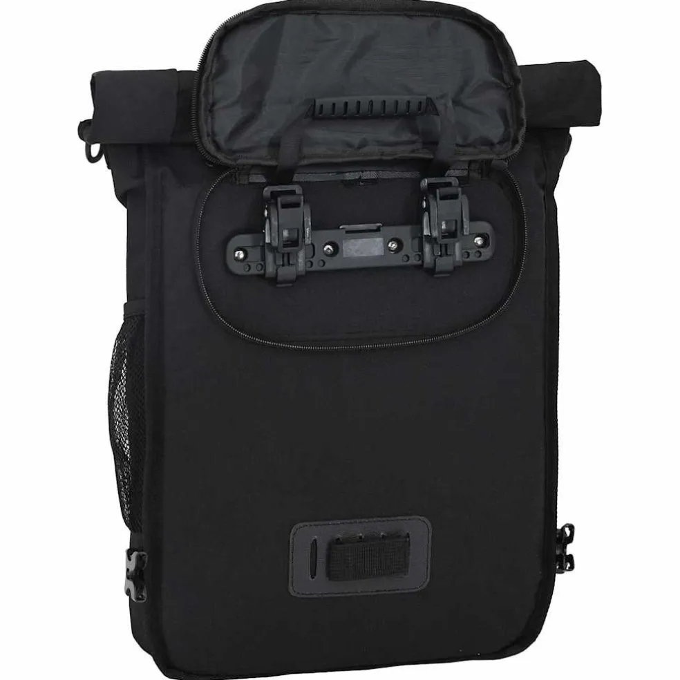 vidaXL Fietstas Zwart 31 x 13 x 58 cm Polyester