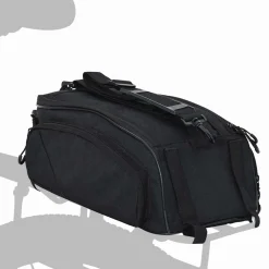 vidaXL Fietstas Zwart 38 x 21 x 16 cm Polyester