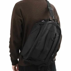 vidaXL Fietstas Zwart 38 x 21 x 16 cm Polyester