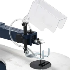 vidaXL Figuurzaagmachine elektrisch met voetpedaal en LED-lampje 125 W
