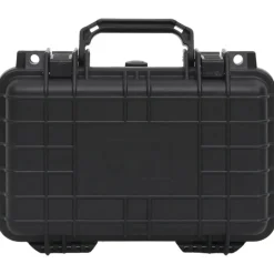 vidaXL Flightcase draagbaar 30x22x10 cm PP zwart