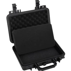 vidaXL Flightcase draagbaar 30x22x10 cm PP zwart