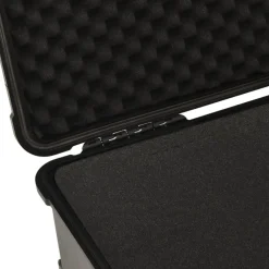 vidaXL Flightcase op wieltjes 58x45x27 cm PP zwart