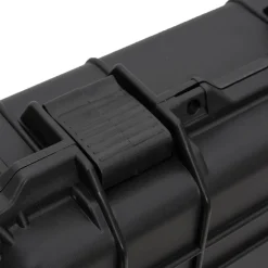 vidaXL Flightcase op wieltjes 96x42x16 cm PP zwart