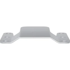 vidaXL Flush Mount Beugel 419 Zilver 75 x 66 x 1,4 mm Staal