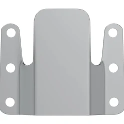 vidaXL Flush Mount Beugel 419 Zilver 75 x 66 x 1,4 mm Staal
