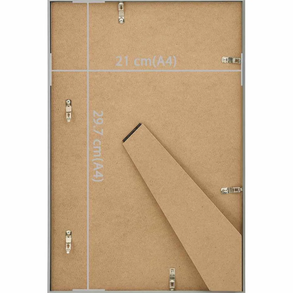 vidaXL Fotolijsten 5 st voor tafel 21x29,7 cm MDF wit