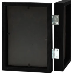 vidaXL Fotolijst tweeluik 2x(13x18 cm) zwart
