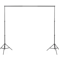 vidaXL Fotostudioset met achtergrond en verlichtingsset