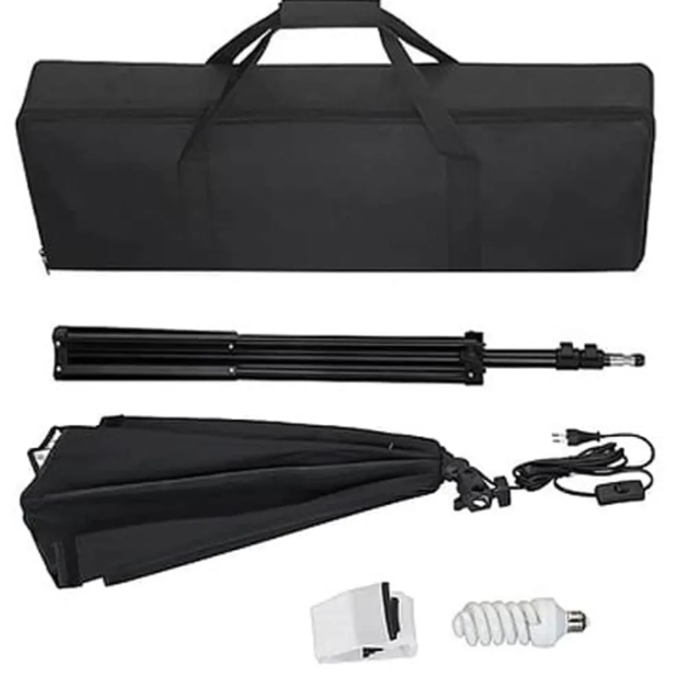 vidaXL Fotostudioset met achtergrond en softboxlamp