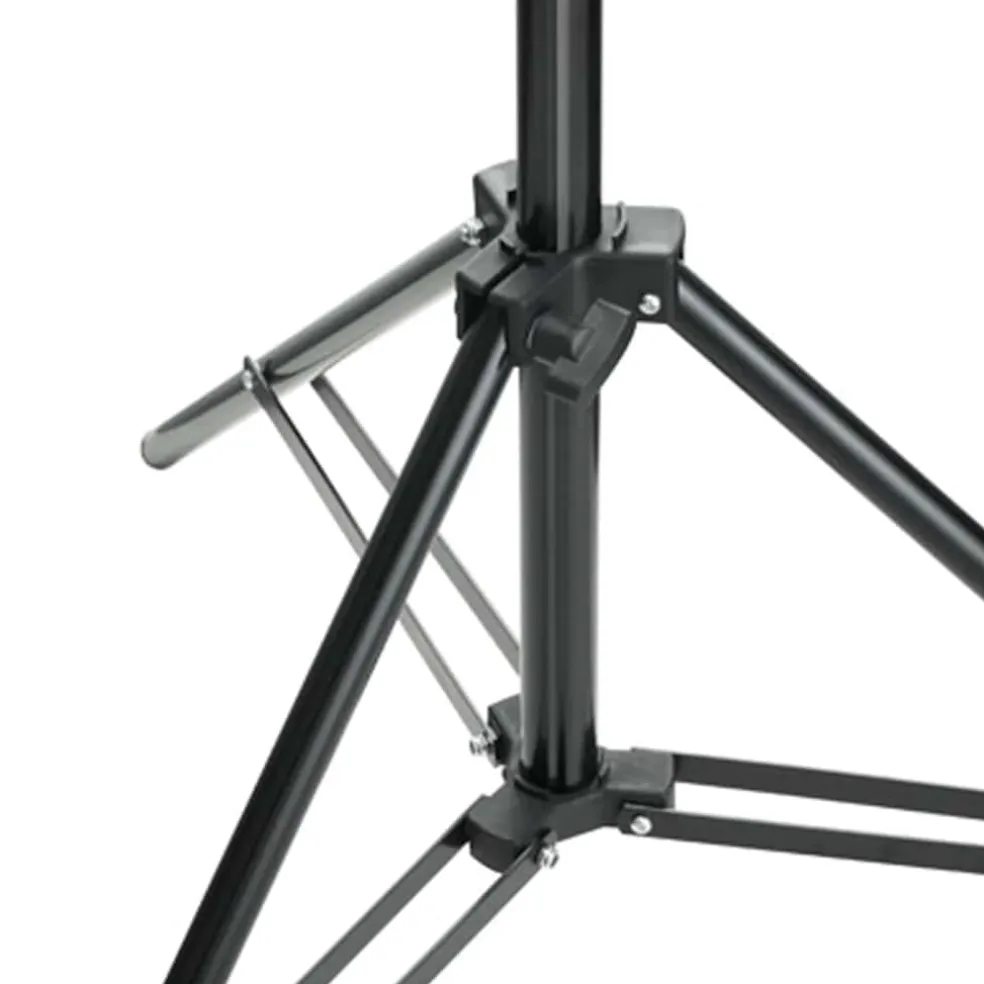 vidaXL Fotostudioset met achtergrond, lampen en paraplu's