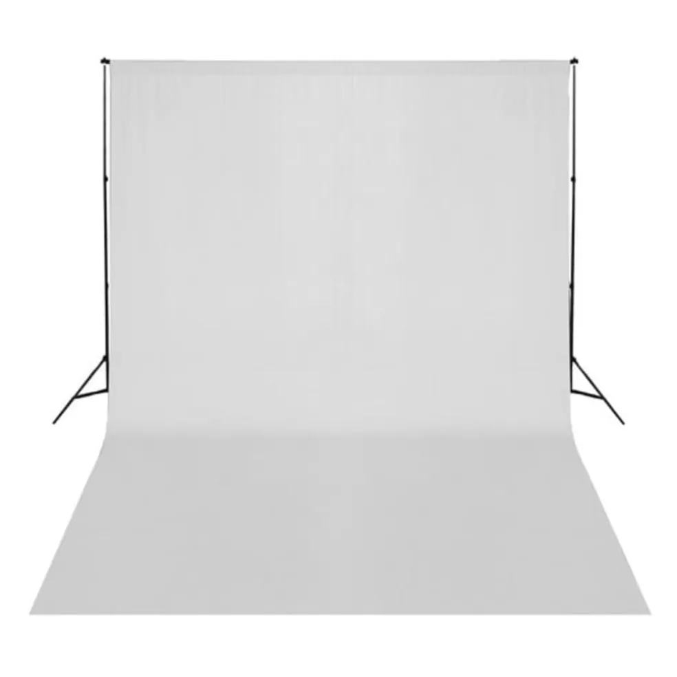 vidaXL Fotostudioset met achtergrond, lampen en paraplu's