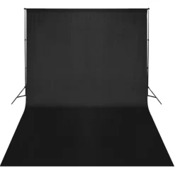 vidaXL Fotostudioset met lampen, paraplu's, achtergrond en reflector