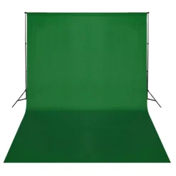 vidaXL Fotostudioset met lampen, achtergrond en reflector