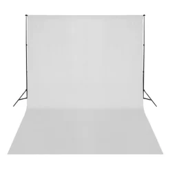 vidaXL Fotostudioset met lampen, achtergrond en reflector