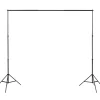 vidaXL Fotostudioset met lampen, achtergrond en reflector