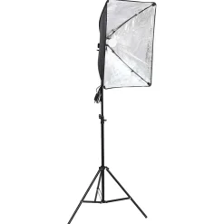 vidaXL Fotostudioset met softboxlamp, achtergrond en reflector