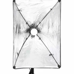vidaXL Fotostudioset met softboxlamp, achtergrond en reflector