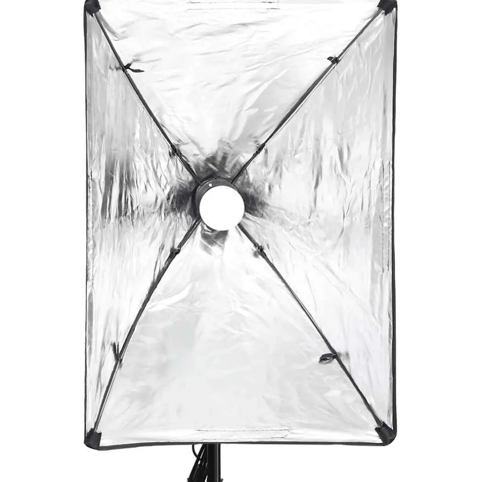 vidaXL Fotostudioset met softboxlamp en achtergrond