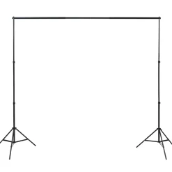 vidaXL Fotostudioset met softboxlamp en achtergrond