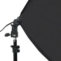vidaXL Fotostudioset met softboxlampen en achtergrond