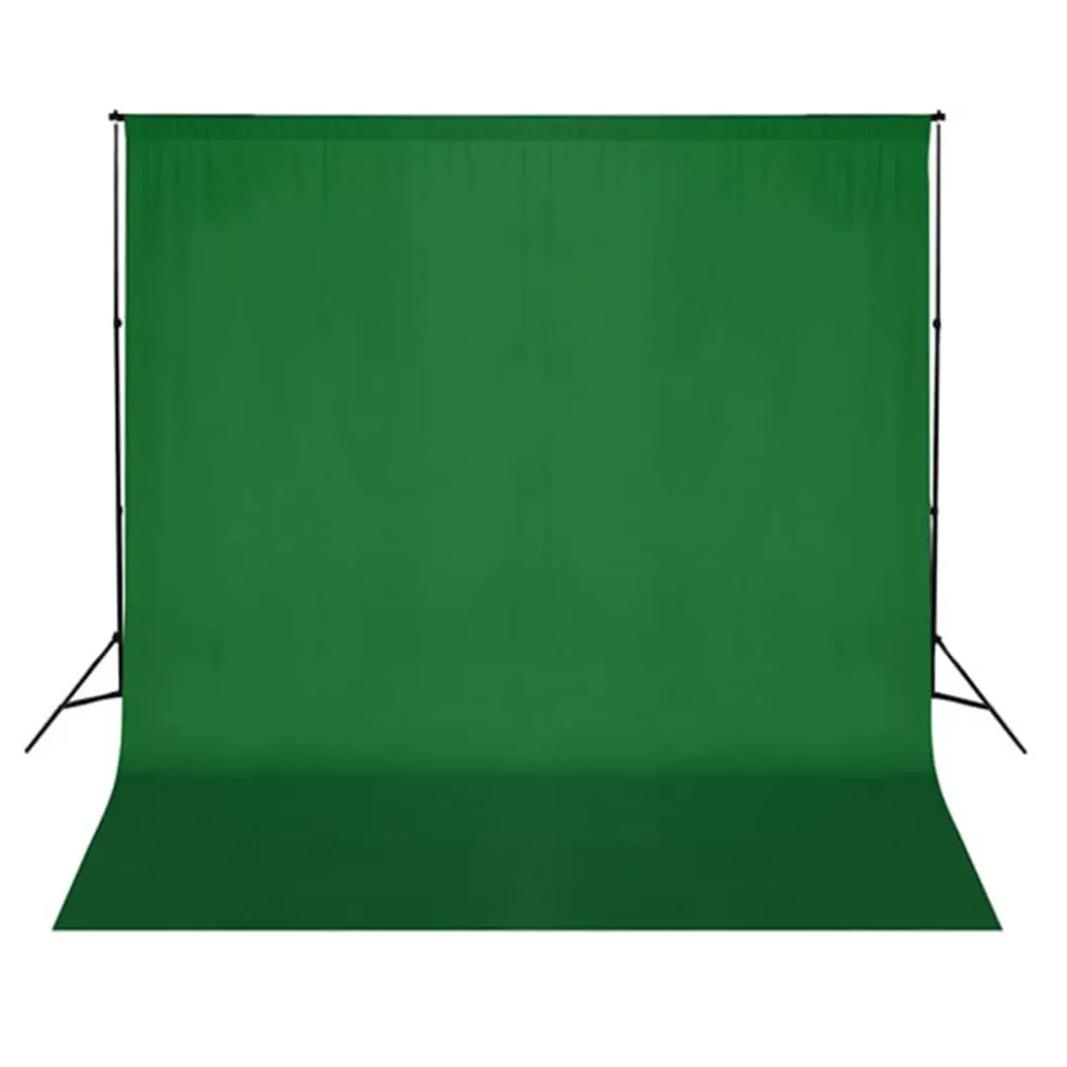 vidaXL Fotostudioset met softboxlampen, achtergrond en reflector