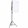 vidaXL Fotostudioset met verlichtingsset en achtergrond
