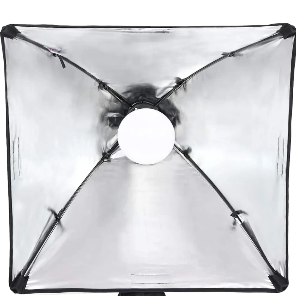 vidaXL Fotostudioset met verlichtingsset, achtergrond en reflector