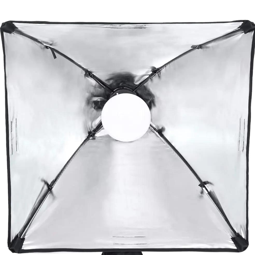 vidaXL Fotostudioset met verlichtingsset en achtergrond