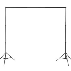 vidaXL Fotostudioset met verlichtingsset en achtergrond